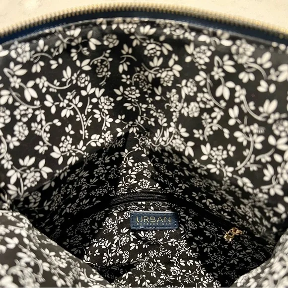 Urban Expressions Dark Blue Convertible Shoulder / Clutch Bag - Picture 5 of 5